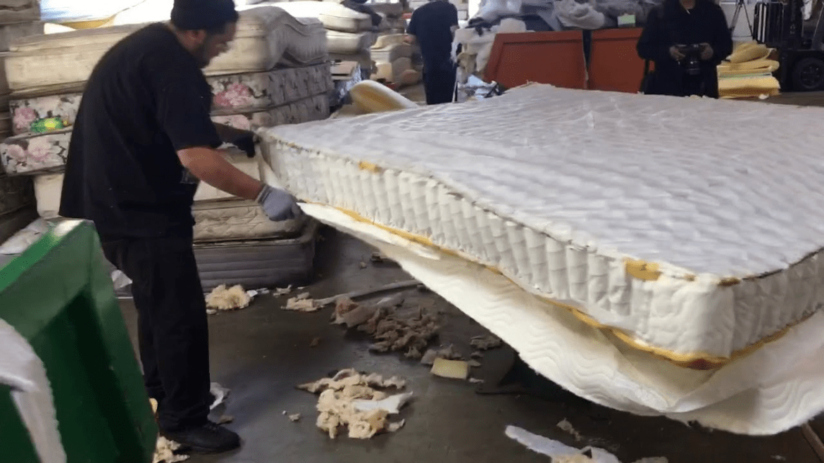 can you recycle your old mattress