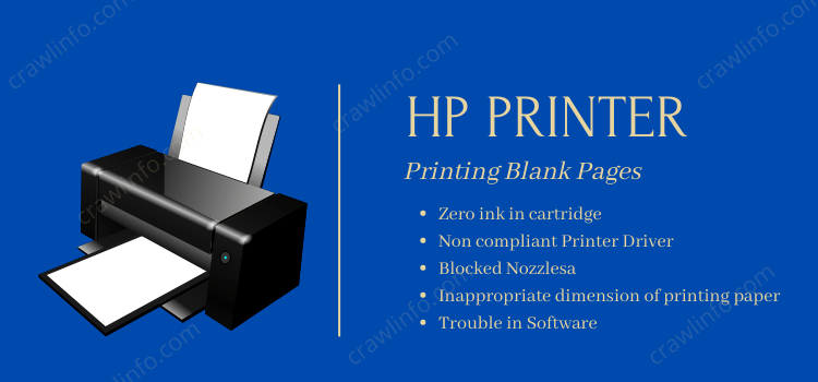 Fix Hp Printer Printing Blank Pages