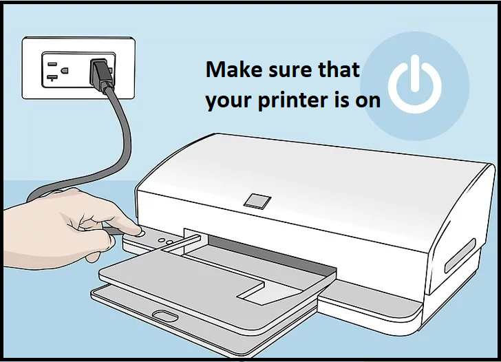 printer is on hp printer reset