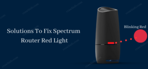 spectrum router red light