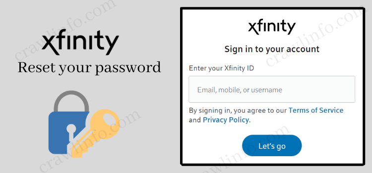 How to reset Xfinity Password