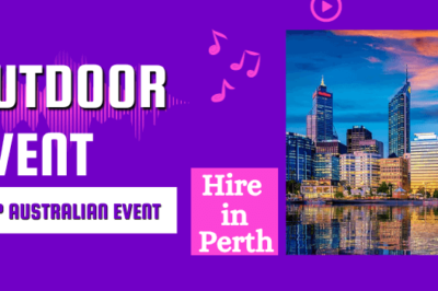 Plan your Own Outdoor Event with a Top Australian Event Hire Outfit