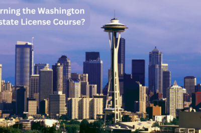 Frequently Asked Questions Concerning the Washington Real Estate License Course