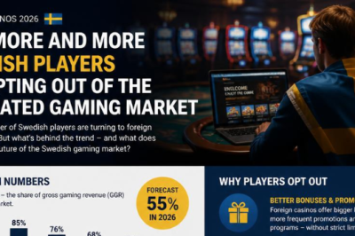 Utländska Casinon 2026: Varför Allt Fler Svenska Spelare Väljer Bort Spelmarknadens Reglerade Aktörer
